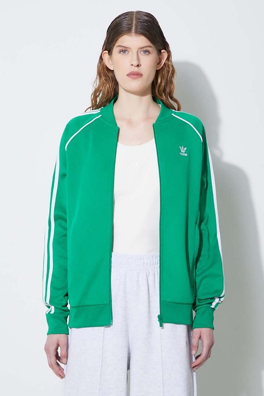 adidas Originals bluza Adicolor Classics SST bez kaptura zielony IK4030