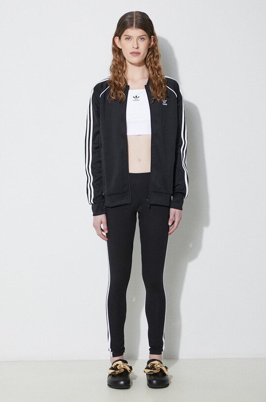 adidas Originals bluză IK4034 negru SS24