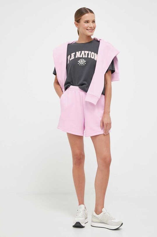 adidas Originals bluza bawełniana różowy IK6472