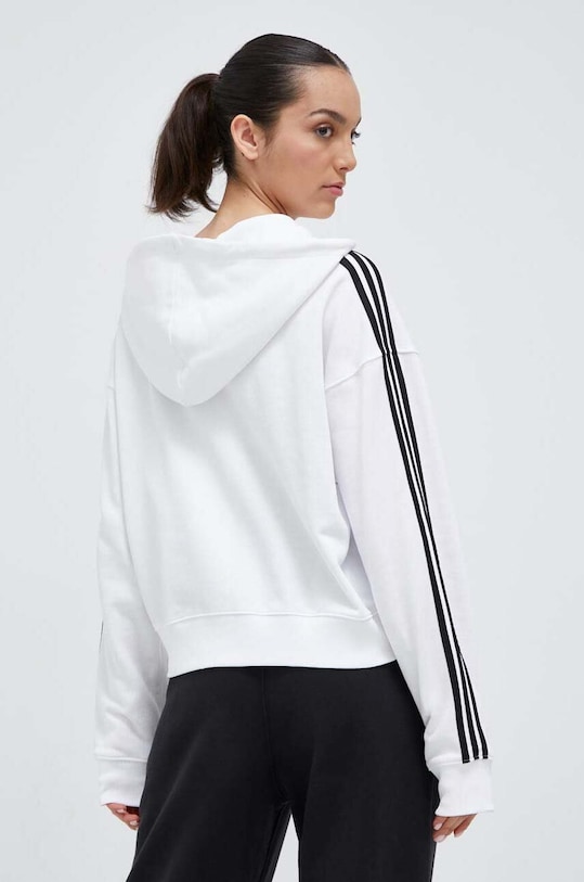Odzież adidas bluza bawełniana Essentials IK8387 biały