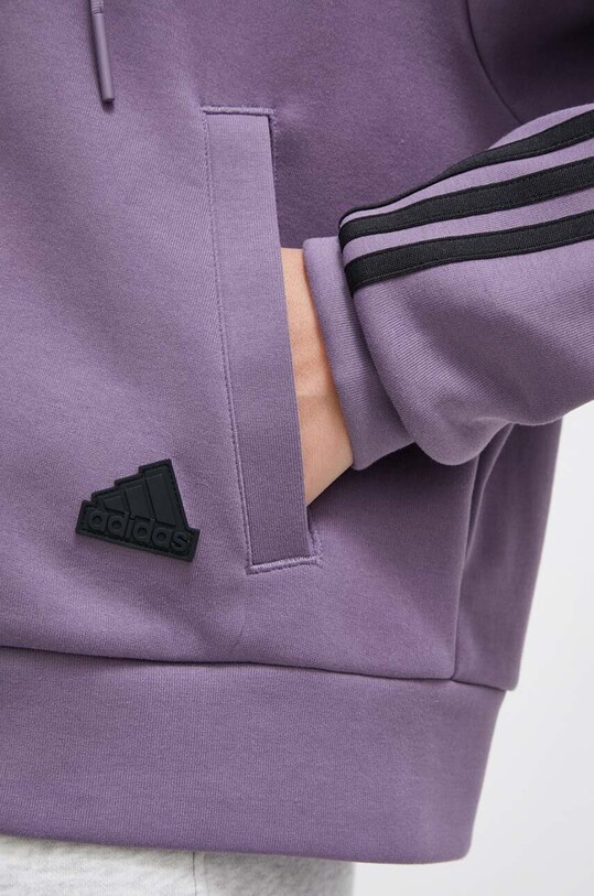 Dukserica adidas IL3050 ljubičasta