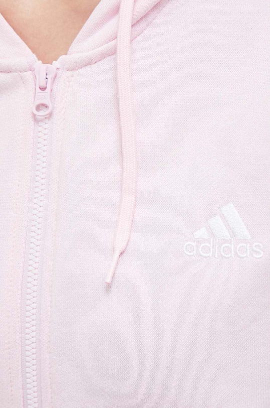 adidas bluza bawełniana IL3418 różowy
