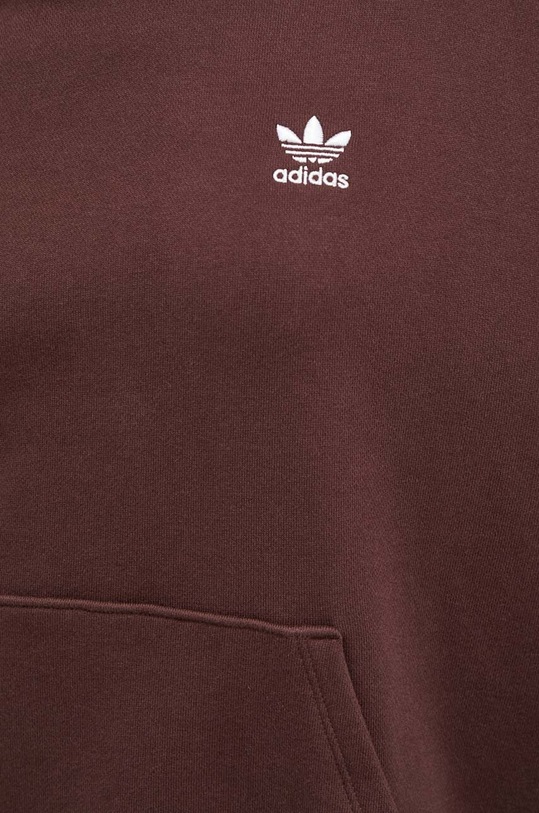 adidas Originals bluza bawełniana IL3865 brązowy