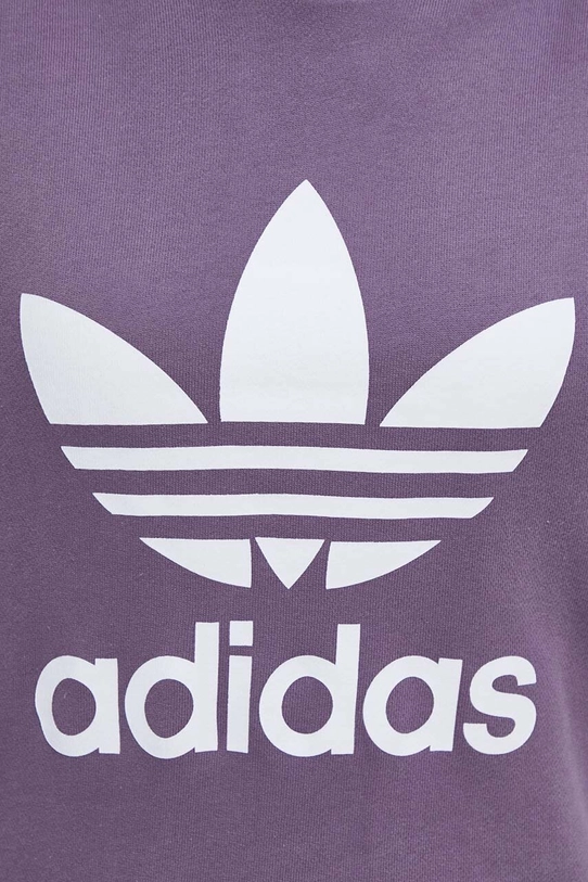 Бавовняна кофта adidas Originals IL3873 фіолетовий