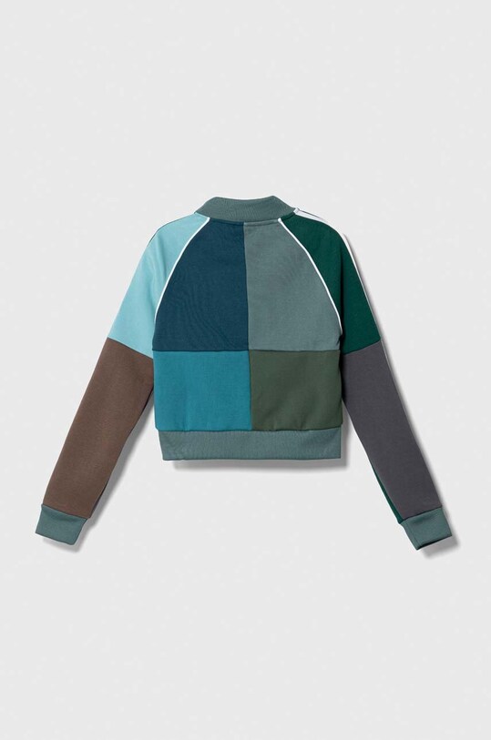 adidas Originals bluza bawełniana Ksenia Schnaider II0760 turkusowy AW23
