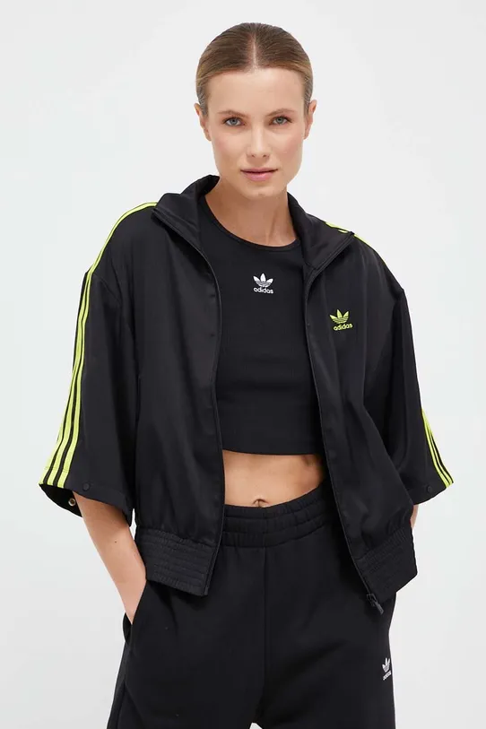 adidas Originals bluza aplikacja czarny IJ5015