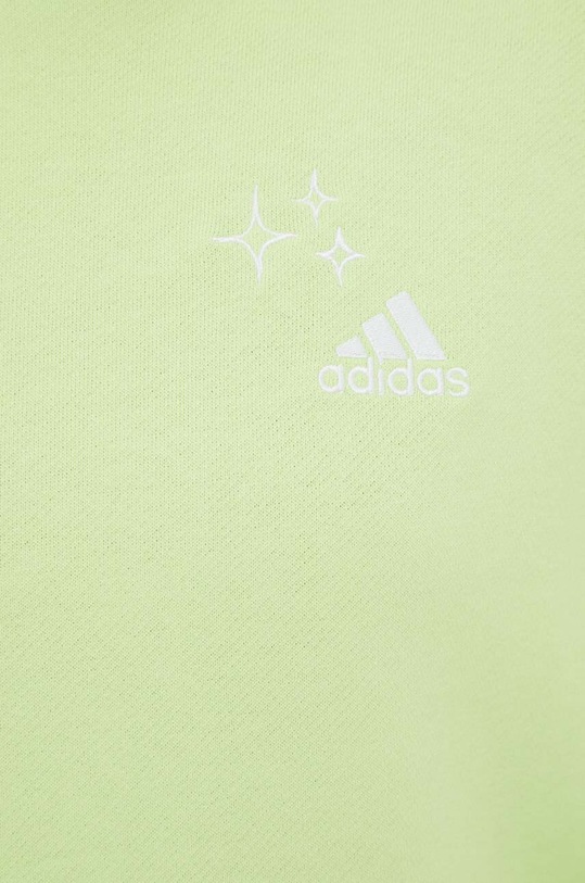 Бавовняна кофта adidas IJ6261 зелений