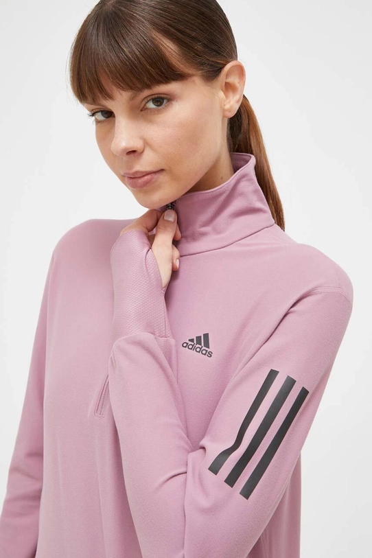 Кофта для бігу adidas Performance Own the Run HZ2556 рожевий