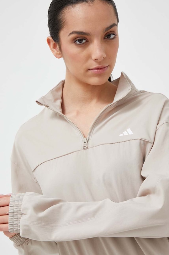 Кофта для тренинга adidas Performance Training Essentials бежевый HZ5637