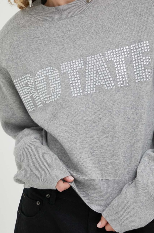 Светр з домішкою кашеміру Rotate 1111521522 сірий