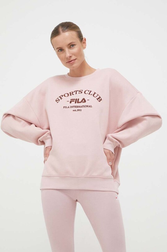 Fila bluza aplikacja różowy FAW0593
