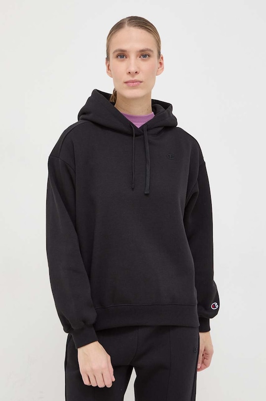 Mikina Champion s kapucňou čierna 116678
