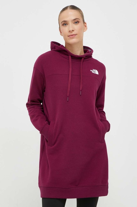 Μπλούζα The North Face βαμβάκι μωβ NF0A5ILOI0H1