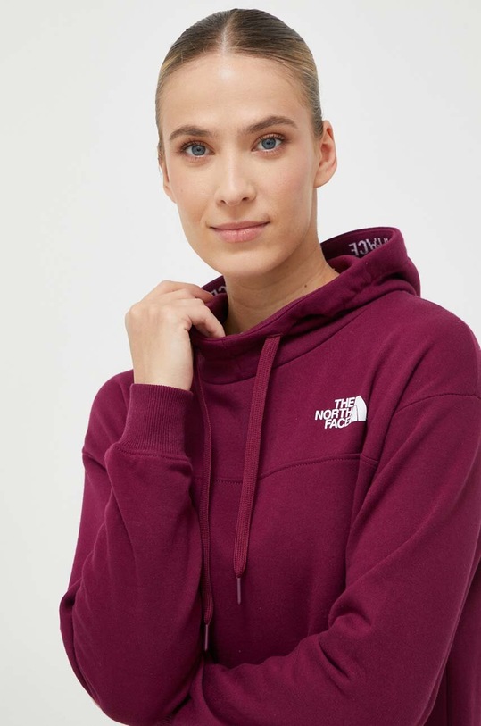 Μπλούζα The North Face μωβ NF0A5ILOI0H1