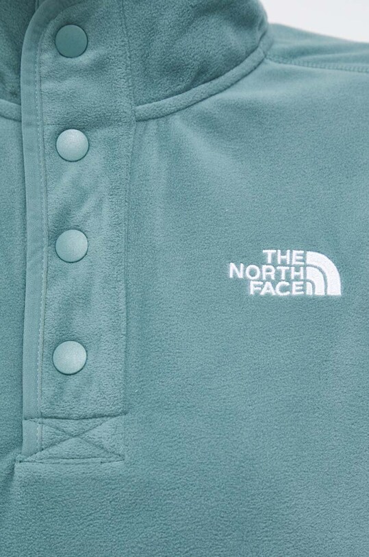 The North Face bluza sportowa Homesafe Snap Neck NF0A8565I0F1 zielony