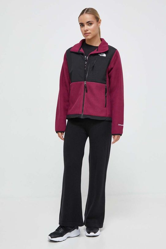 The North Face bluza sportowa Denali NF0A7UR6KK91 fioletowy AW23