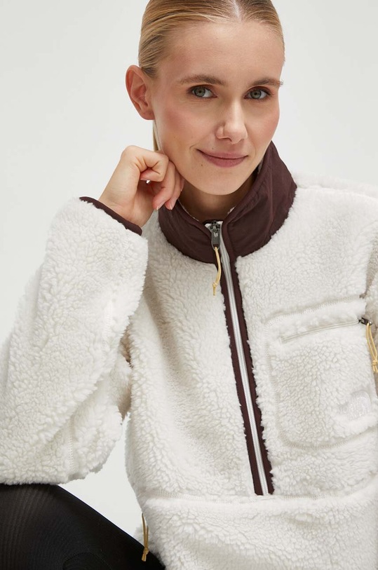 The North Face bluza polarowa beżowy NF0A7URON1O1