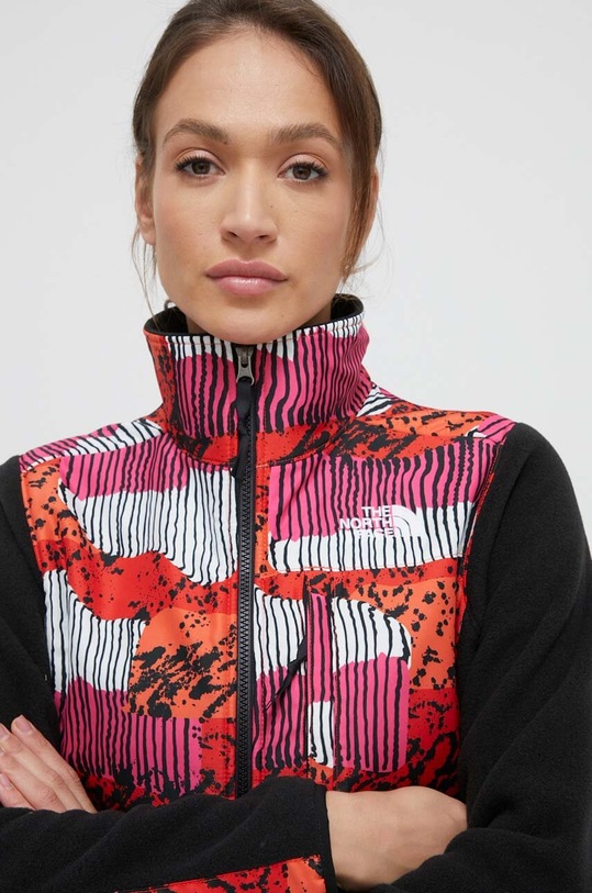 The North Face gyapjú pulóver piros NF0A7UR6OT21