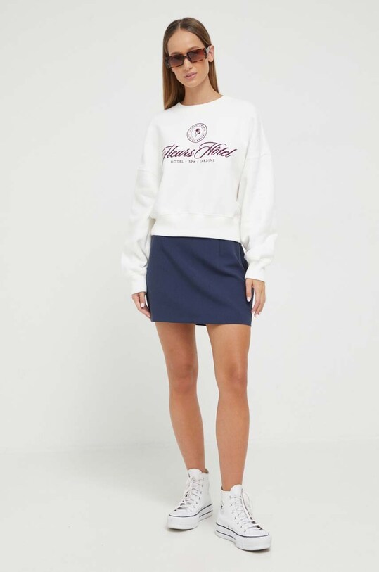 Abercrombie & Fitch bluza KI152.3179.101 biały AW23