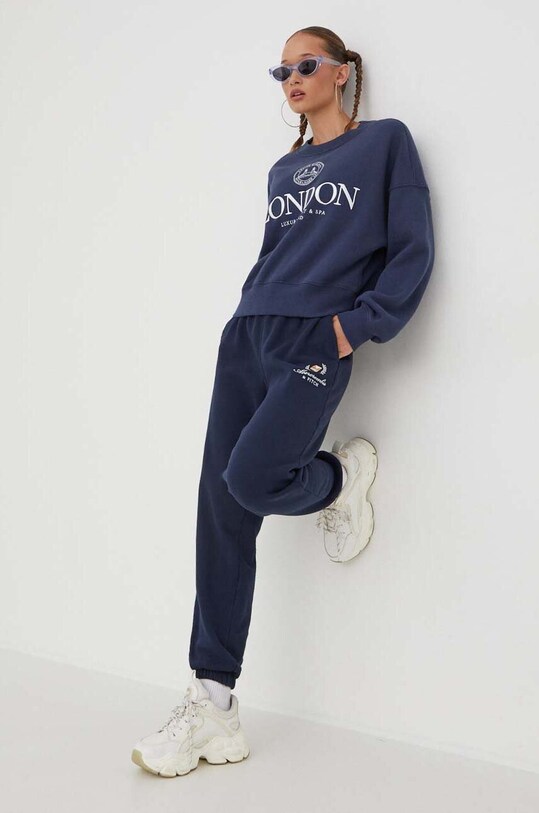 Abercrombie & Fitch bluza KI152.3179.205 granatowy AW23