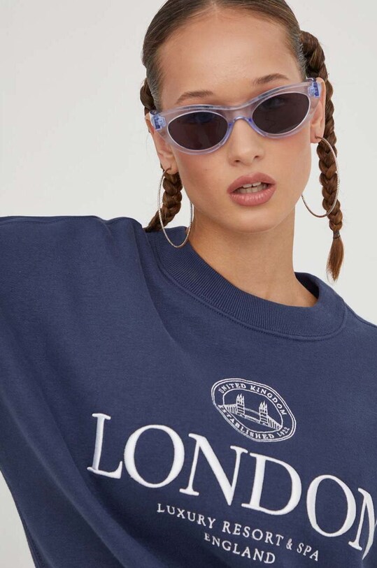 Abercrombie & Fitch bluza granatowy KI152.3179.205