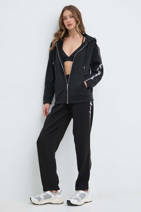 Dukserica Armani Exchange 6RYM71.YJBRZ crna AW23