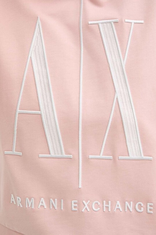 Хлопковая кофта Armani Exchange 8NYM52.YJ68Z розовый