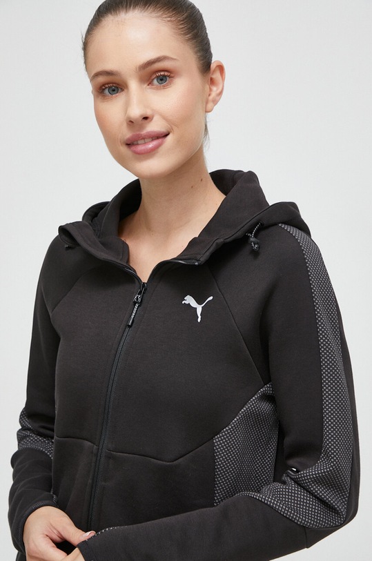 Tréningová mikina Puma čierna 676073