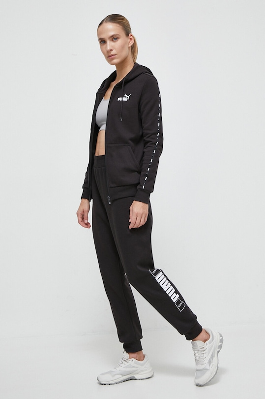 Puma bluza 675997 czarny AW24