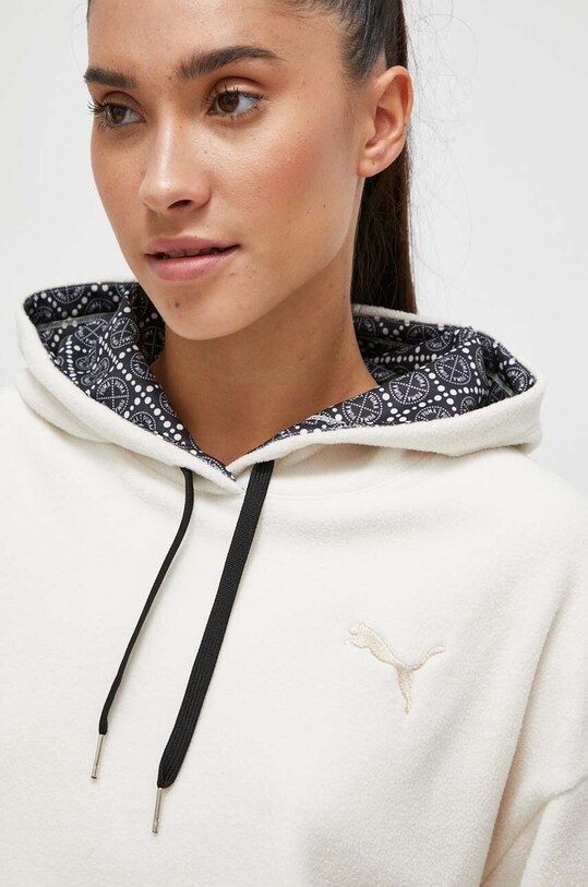 Флисовая кофта Puma бежевый 523913