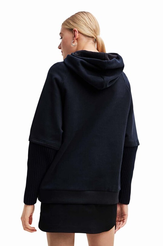 Desigual felpa in cotone x Disney 23WWSK48 nero AW23