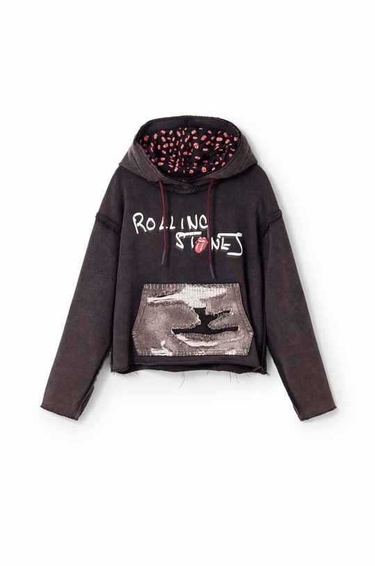 Dukserica Desigual 23WWSK58 WOMAN KNIT SWEAT LONG SLEEVE 23WWSK58 crna