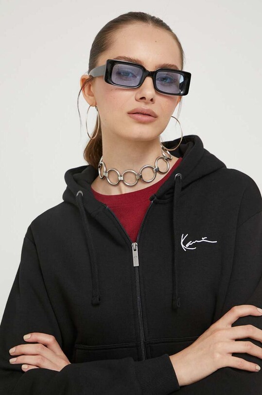 Кофта Karl Kani з капюшоном чорний 6122392