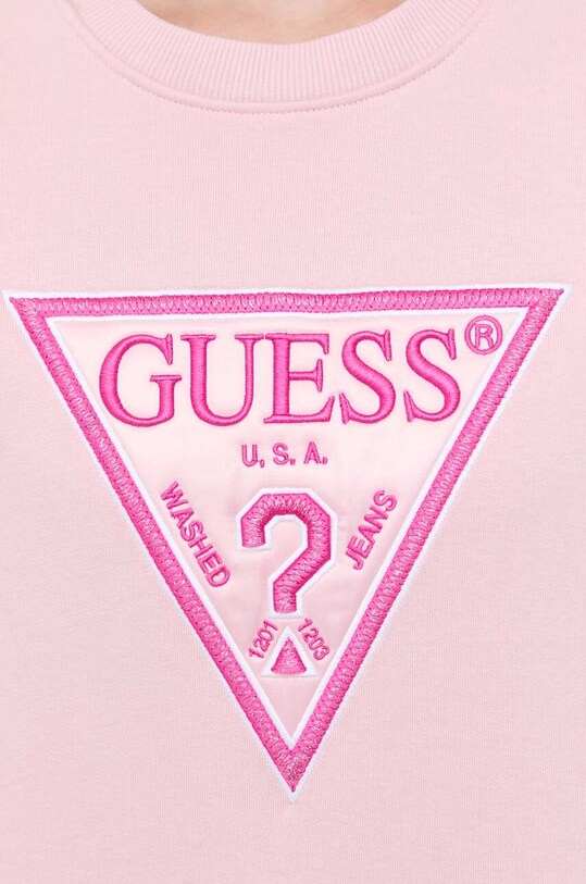 Guess bluza W3BQ11.K9Z21 różowy