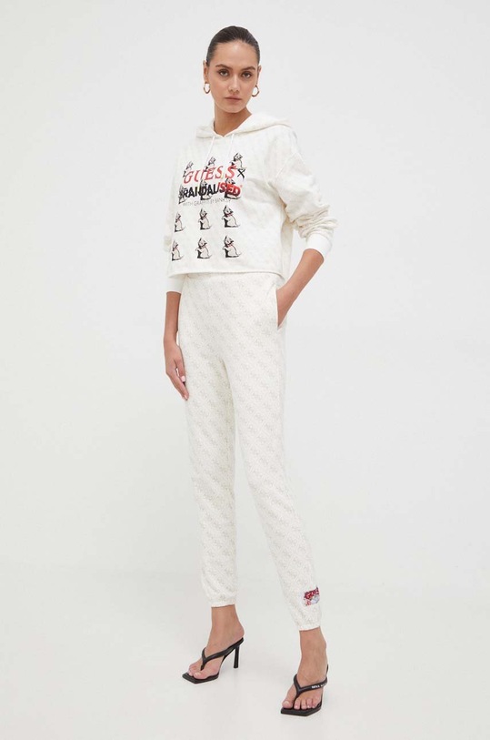 Кофта Guess x Brandalised W3BQ04.K9R31 жовтий AW23
