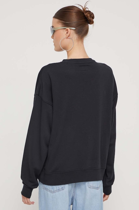 Ρούχα Μπλούζα Converse 10026159.A01 μαύρο