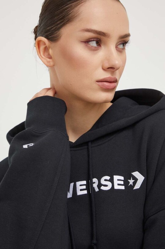 Μπλούζα Converse μαύρο 10025690.A06