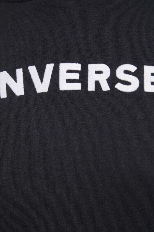 Μπλούζα Converse 10025690.A06 μαύρο