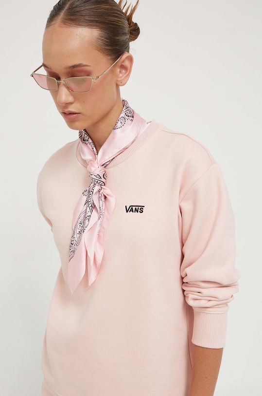 Vans bluza aplikacja różowy VN00046XBQL1