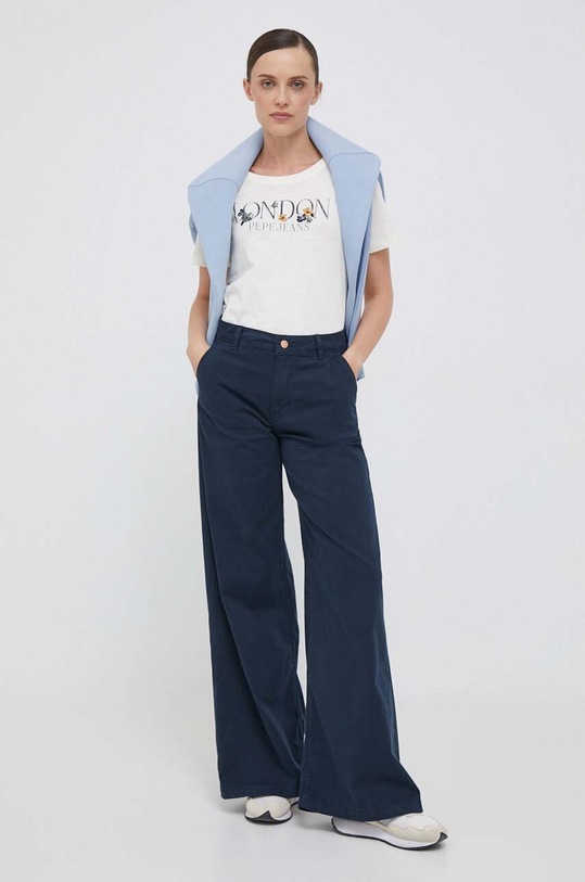 Pepe Jeans bluza PL581256.563 niebieski AW23