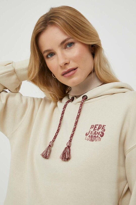 Dukserica Pepe Jeans CASSANDRA bež PL581377.847