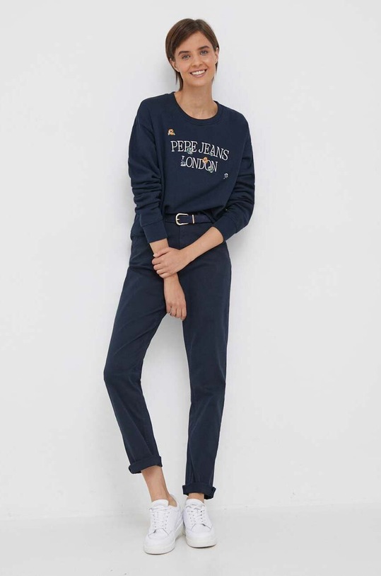 Mikina Pepe Jeans Vella PL581381.594 tmavomodrá AW23