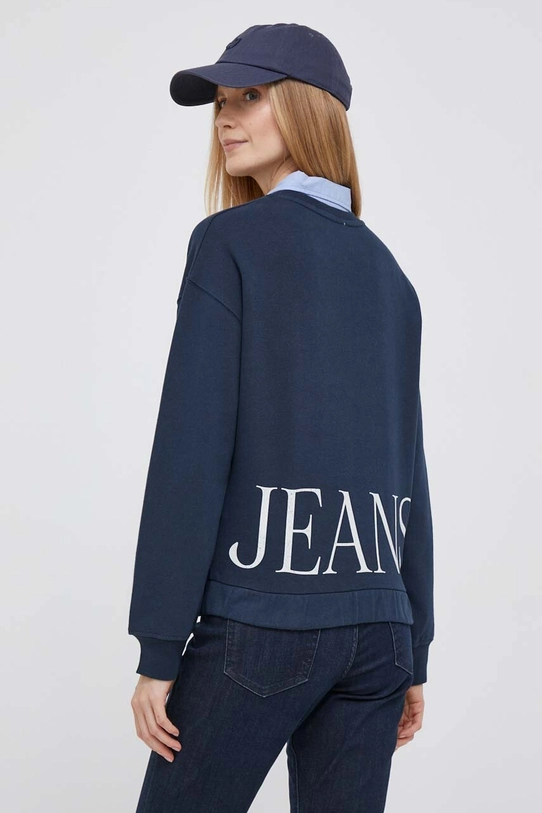 Odzież Pepe Jeans bluza bawełniana Victoria PL581382.594 granatowy