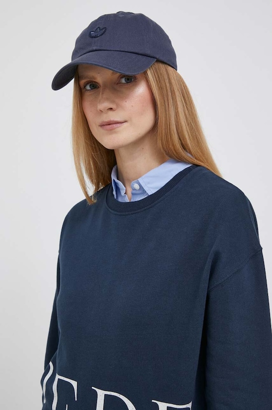 Бавовняна кофта Pepe Jeans Victoria темно-синій PL581382.594