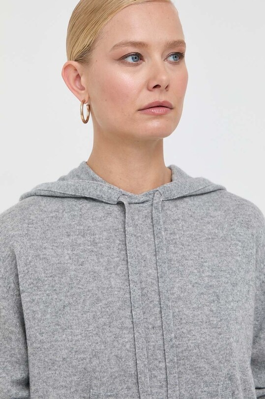 Μάλλινη μπλούζα Max Mara Leisure γκρί 2333660136600