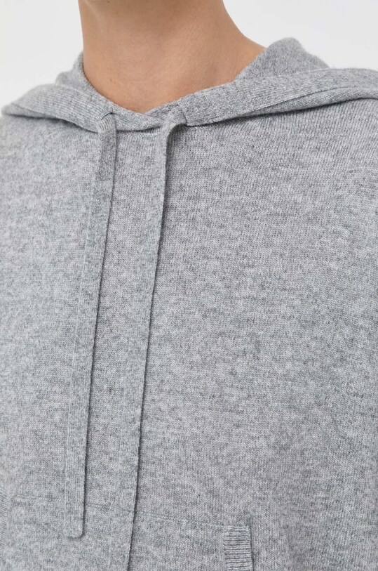 Μάλλινη μπλούζα Max Mara Leisure 2333660136600 γκρί