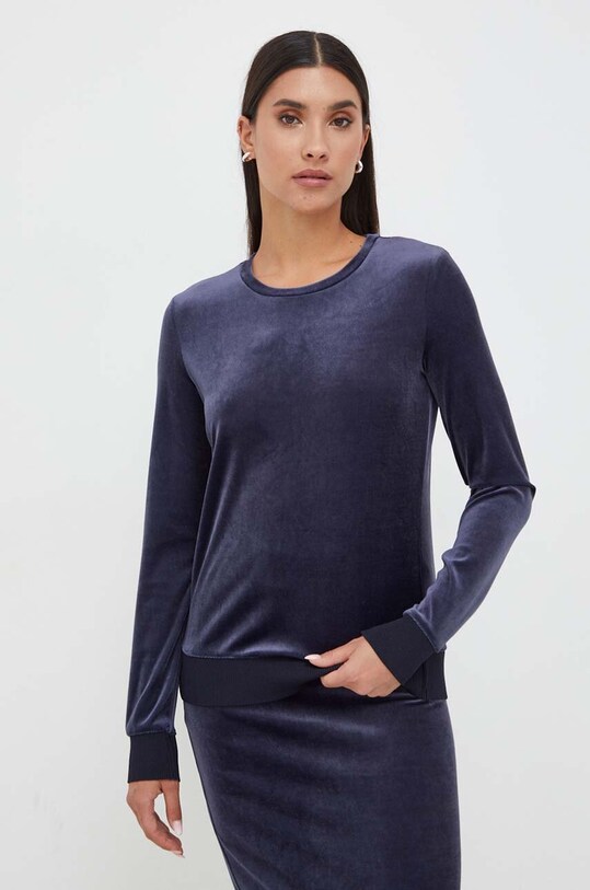 Longsleeve Max Mara Leisure κανονικό σκούρο μπλε 2339461136600
