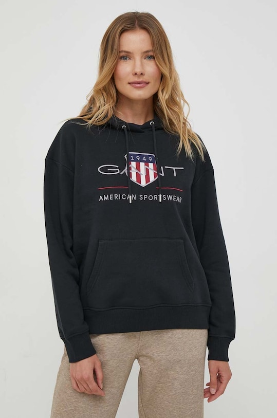 Gant bluza pozostałe czarny 4204567