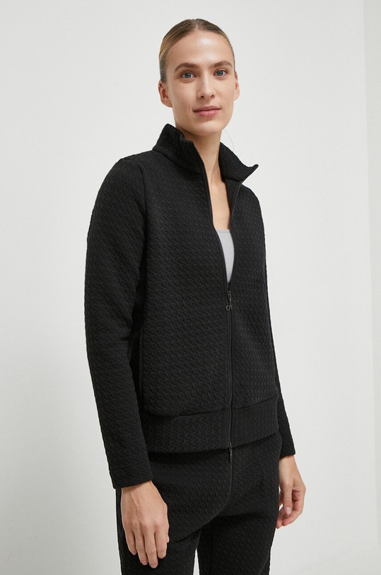 Μπλούζα Deha χωρίς κουκούλα μαύρο D93730.10009