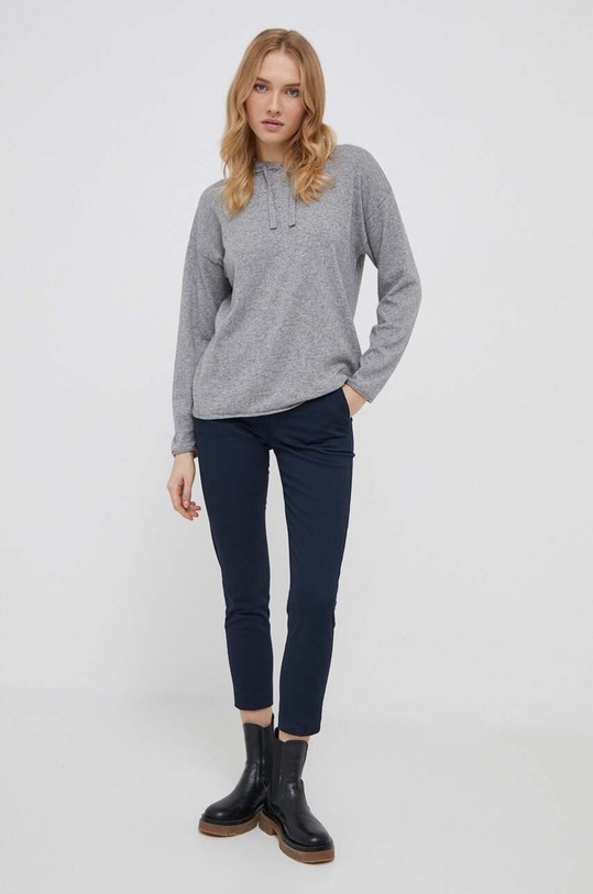 United Colors of Benetton sweter z domieszką wełny 1035D201V.82P szary AW23